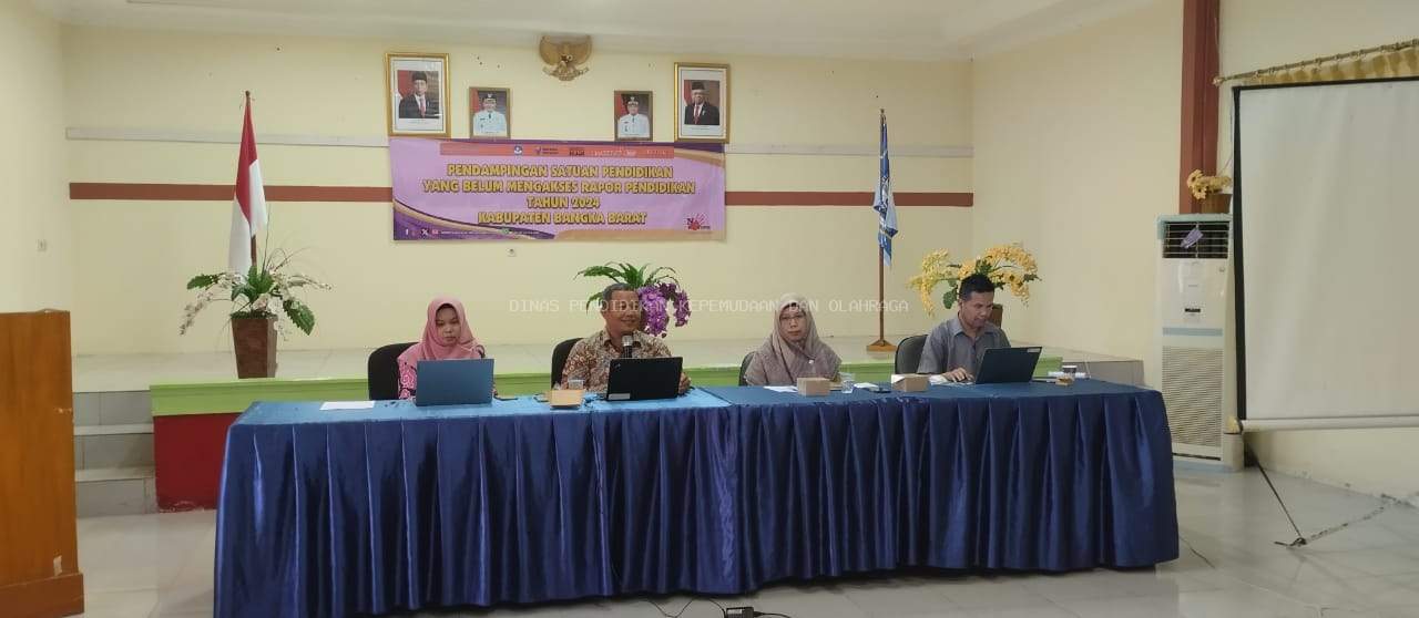 Pendampingan Satuan Pendidikan untuk Akses Rapor Pendidikan Tahun 2024