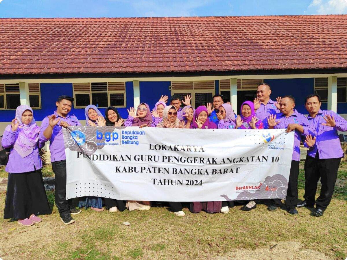 Lokakarya 5 Program Pendidikan Guru Penggerak Angkatan 10 Bangka Barat