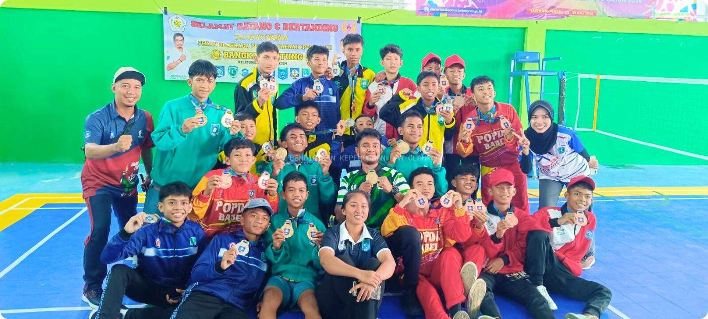 Bangka Barat Raih Prestasi di POPDA XII 2024, Kirim Atlet ke Pra-POPNAS