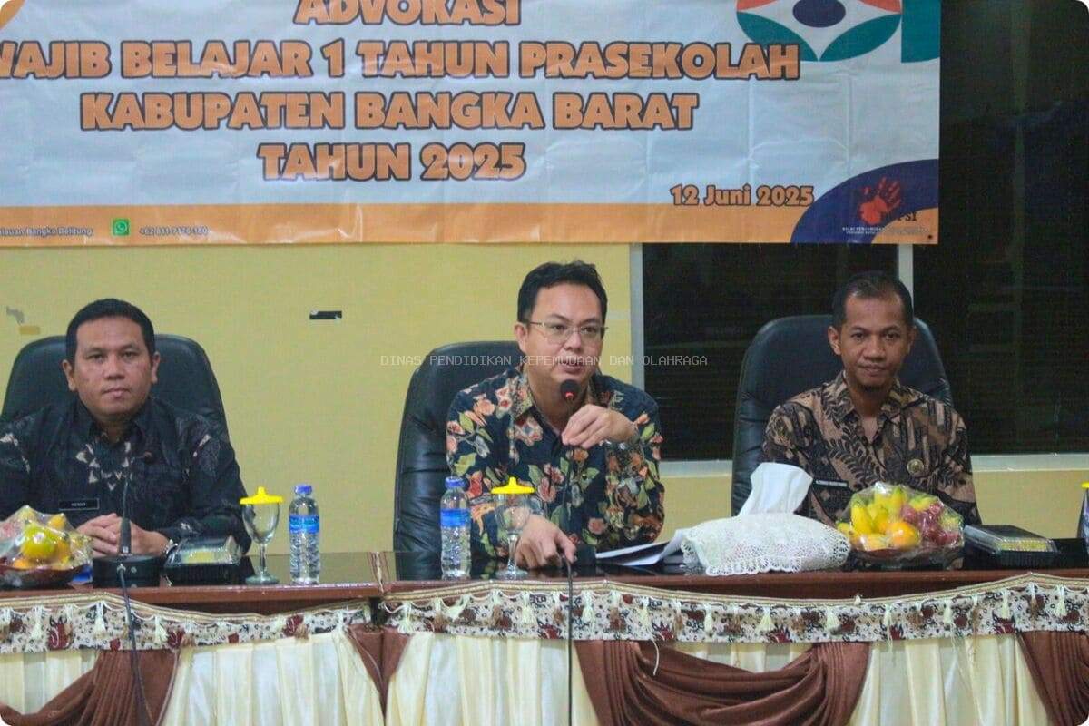 Bangka Barat Canangkan Wajib Belajar 13 Tahun dan Penanganan Anak Tidak Sekolah