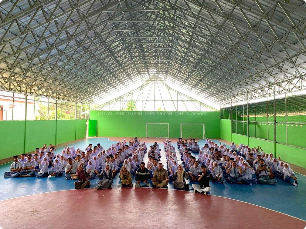 Disdikpora Bangka Barat Sosialisasikan Program Kemenpora RI 2025 di Dua SMA