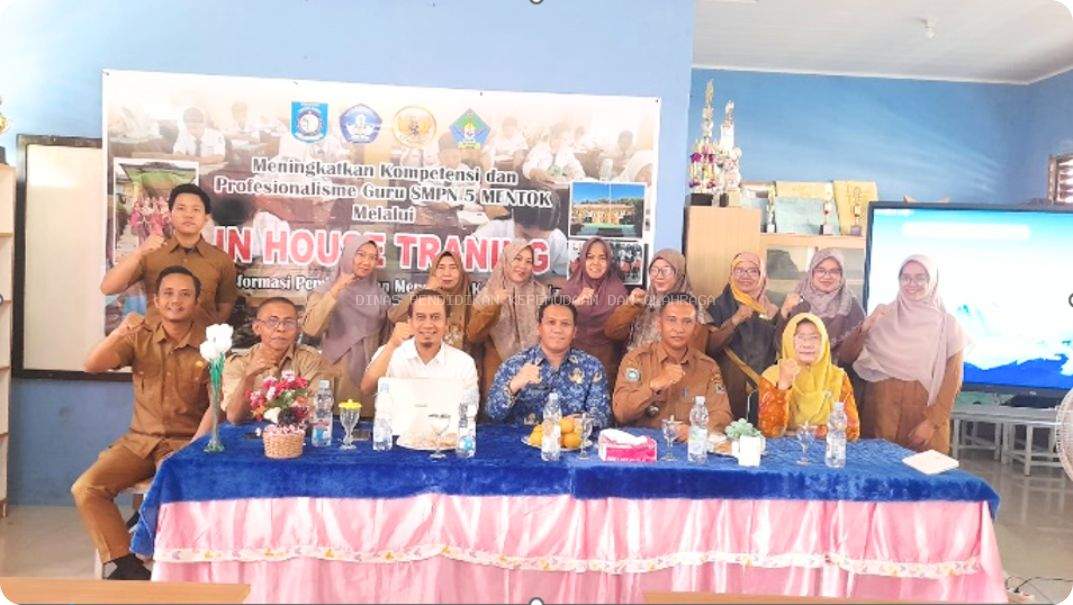 SMP Negeri 5 Mentok Gelar IHT, Perkuat Kompetensi Guru dan Transformasi Pembelajaran