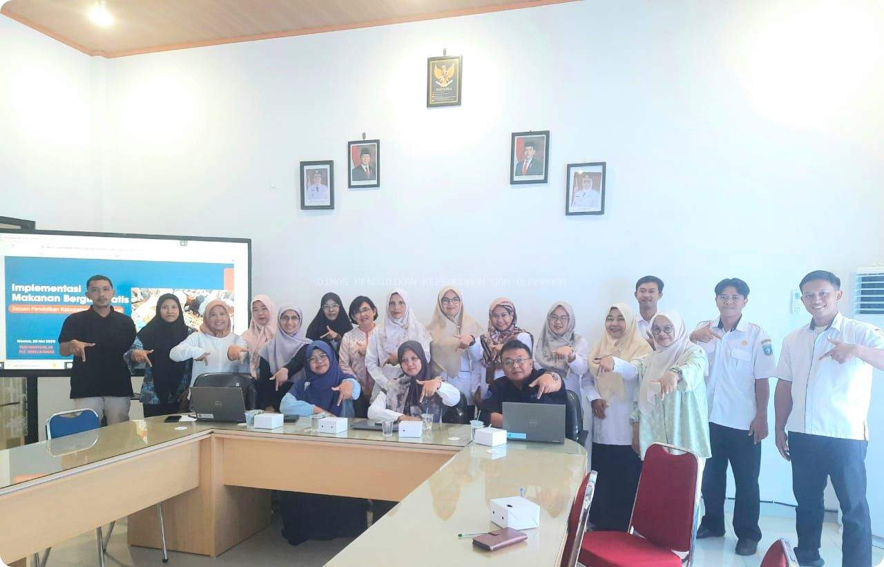 Disdikpora Bangka Barat Bahas Implementasi Program Makanan Bergizi Gratis di Satuan Pendidikan