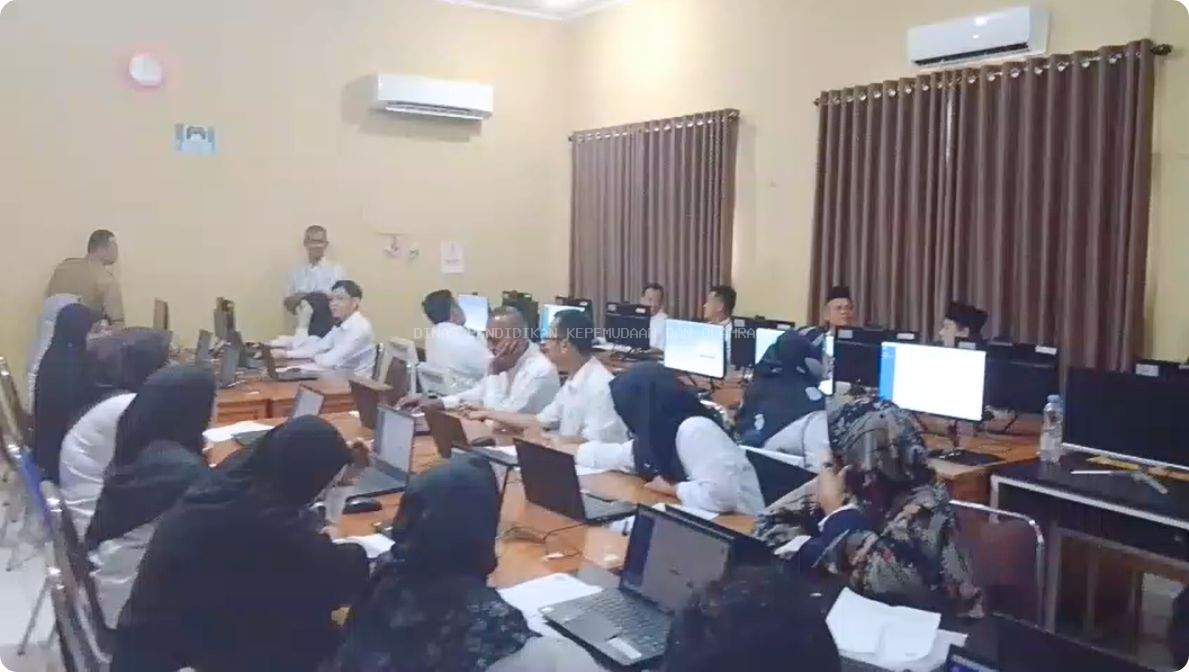 Tes Substansi BCKS Diikuti 60 Guru dan Kepala Sekolah di Bangka Barat